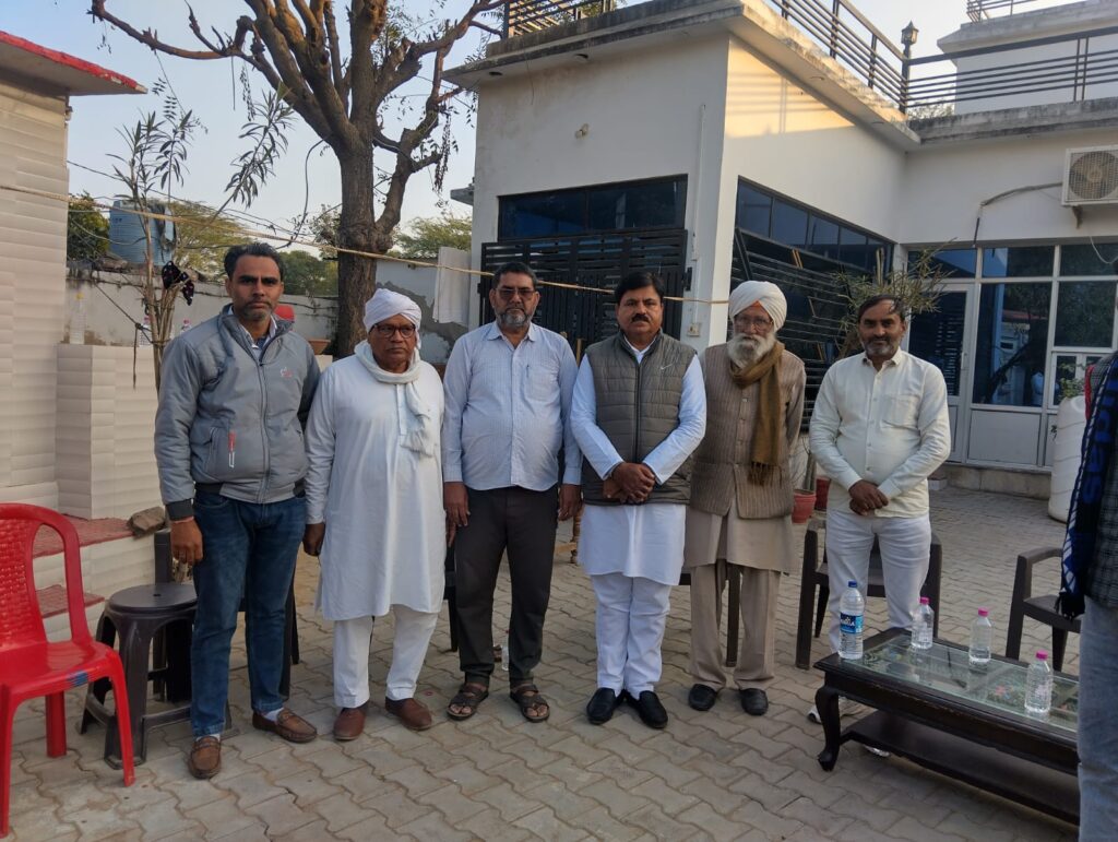 चढूनी किसान यूनियन की बैठक में जिला कार्यकारिणी विस्तार की हुई चर्चा। img 20260112 wa0060